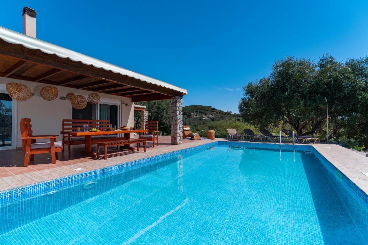 Olive Private Villa Swimming Pool 5 Bdr Kolymbia Rhodes Eksteriør bilde