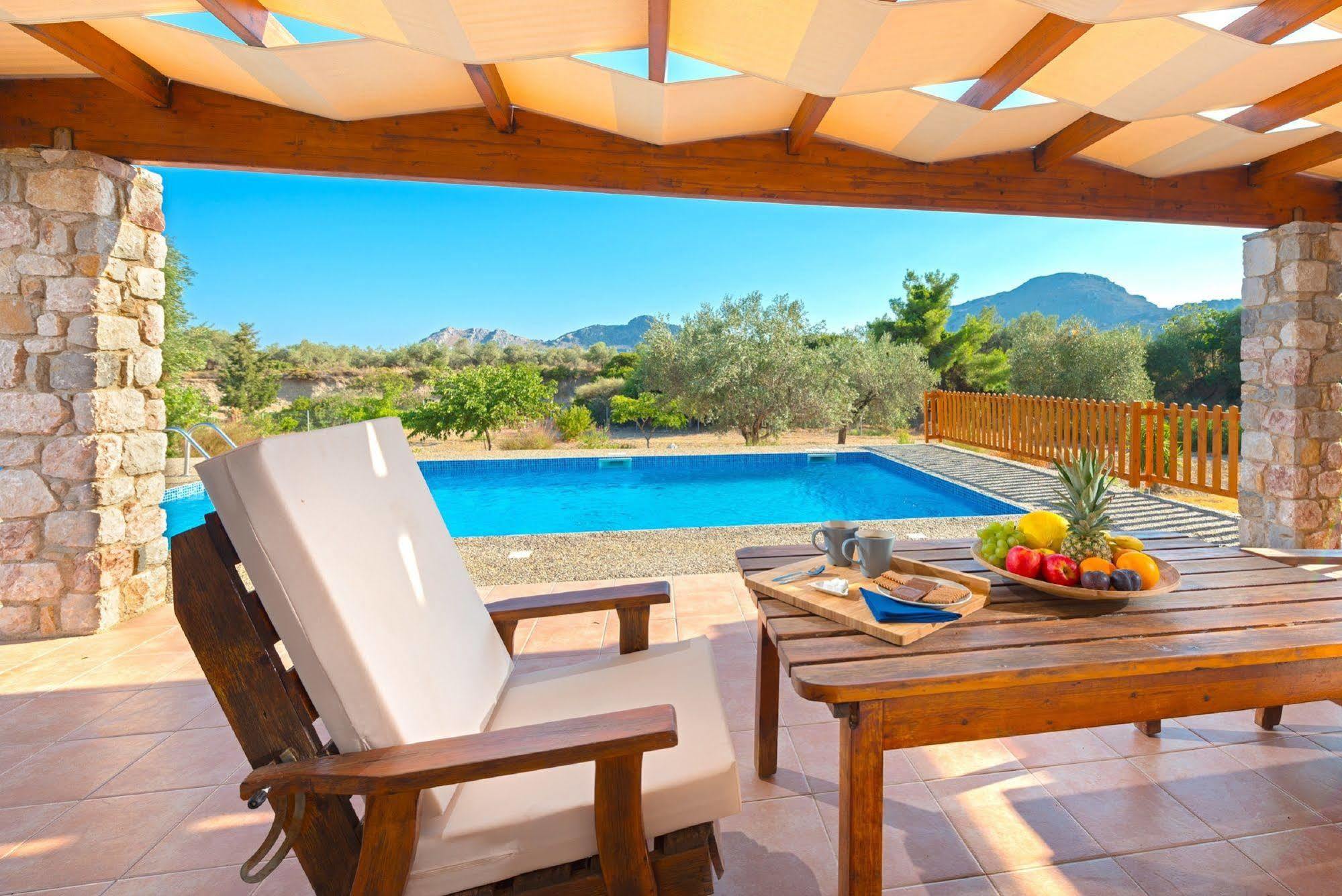 Olive Private Villa Swimming Pool 5 Bdr Kolymbia Rhodes Eksteriør bilde