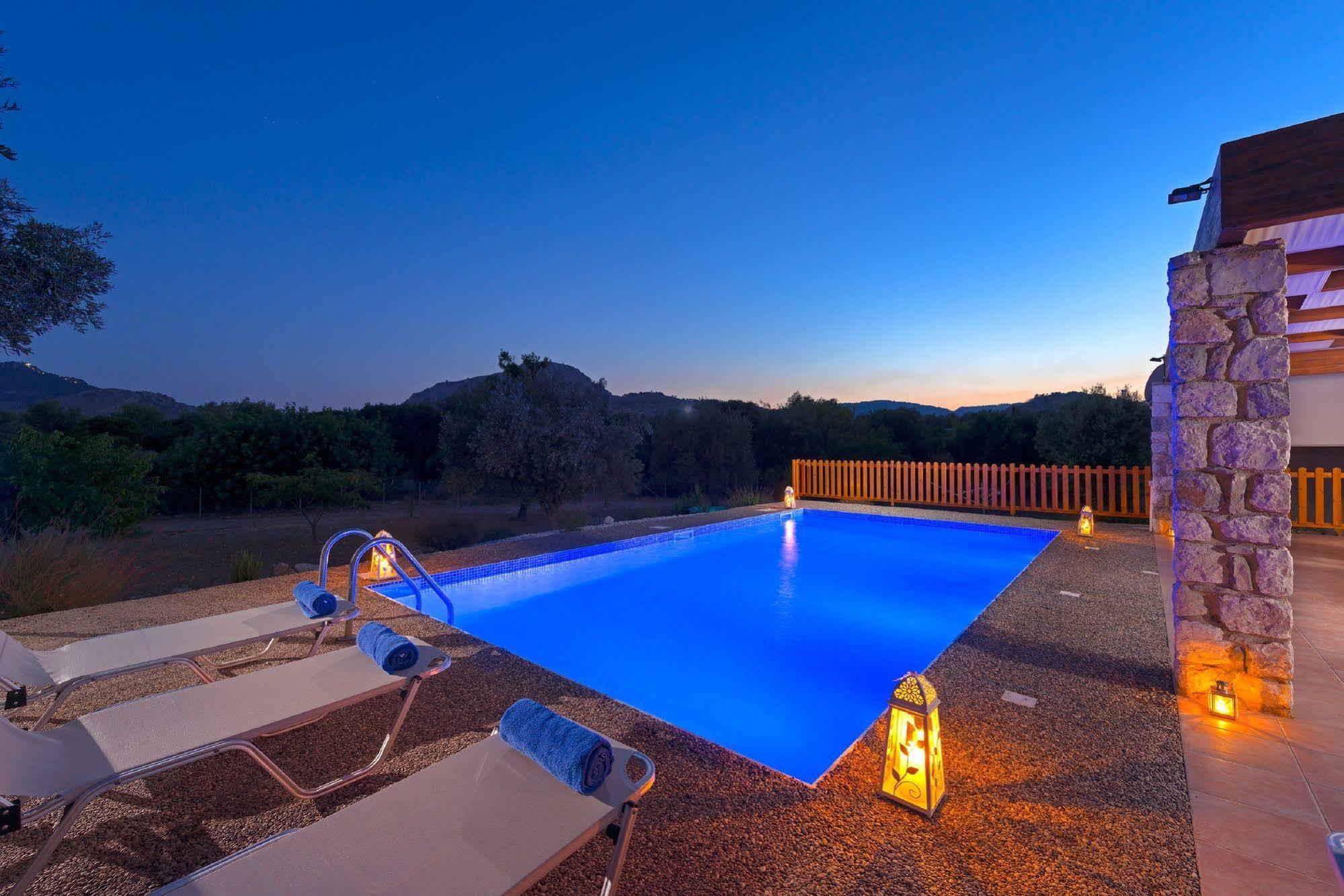 Olive Private Villa Swimming Pool 5 Bdr Kolymbia Rhodes Eksteriør bilde