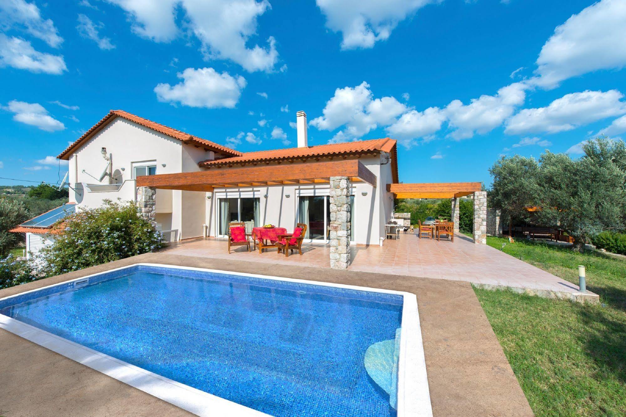 Olive Private Villa Swimming Pool 5 Bdr Kolymbia Rhodes Eksteriør bilde