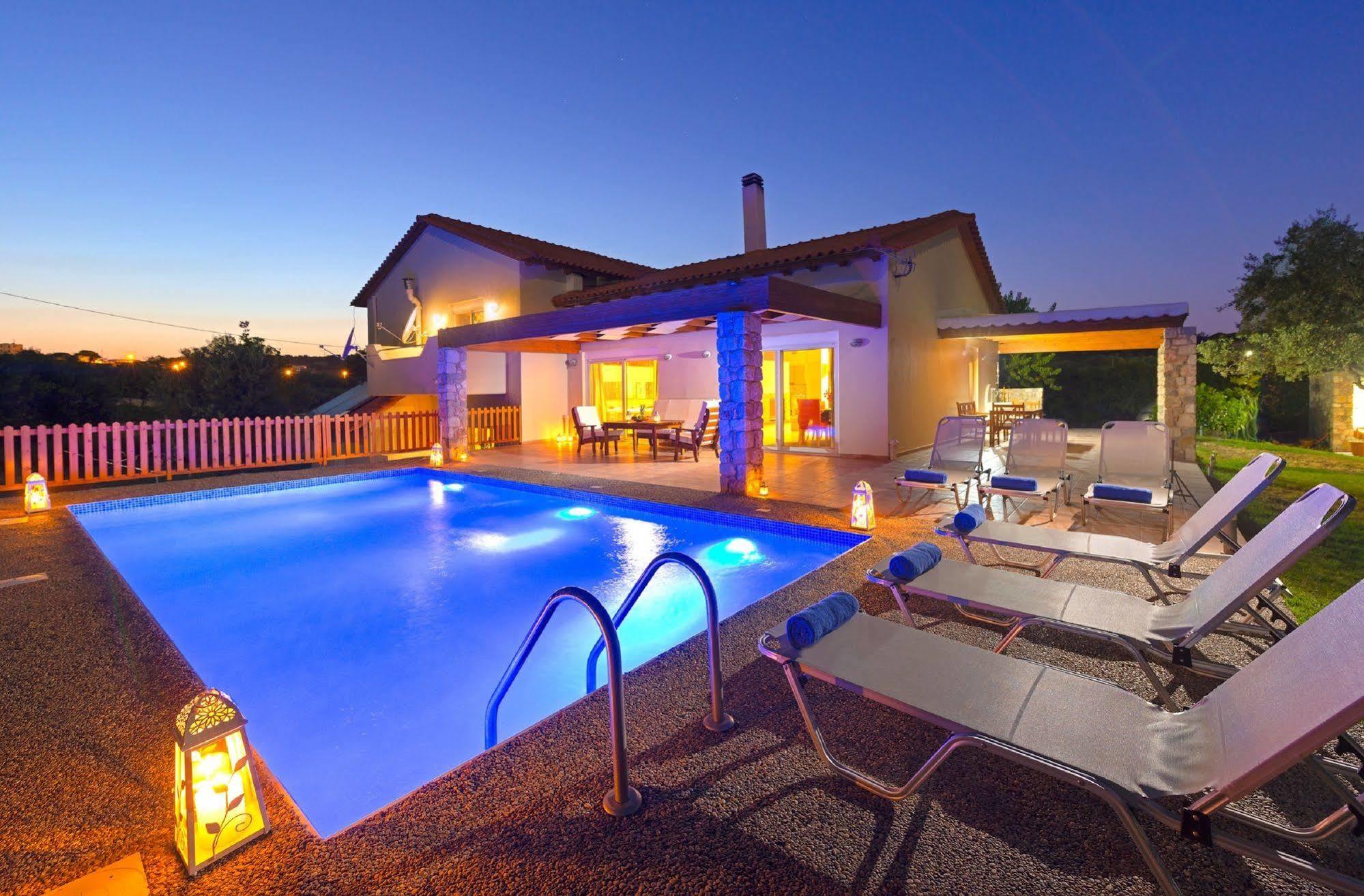 Olive Private Villa Swimming Pool 5 Bdr Kolymbia Rhodes Eksteriør bilde